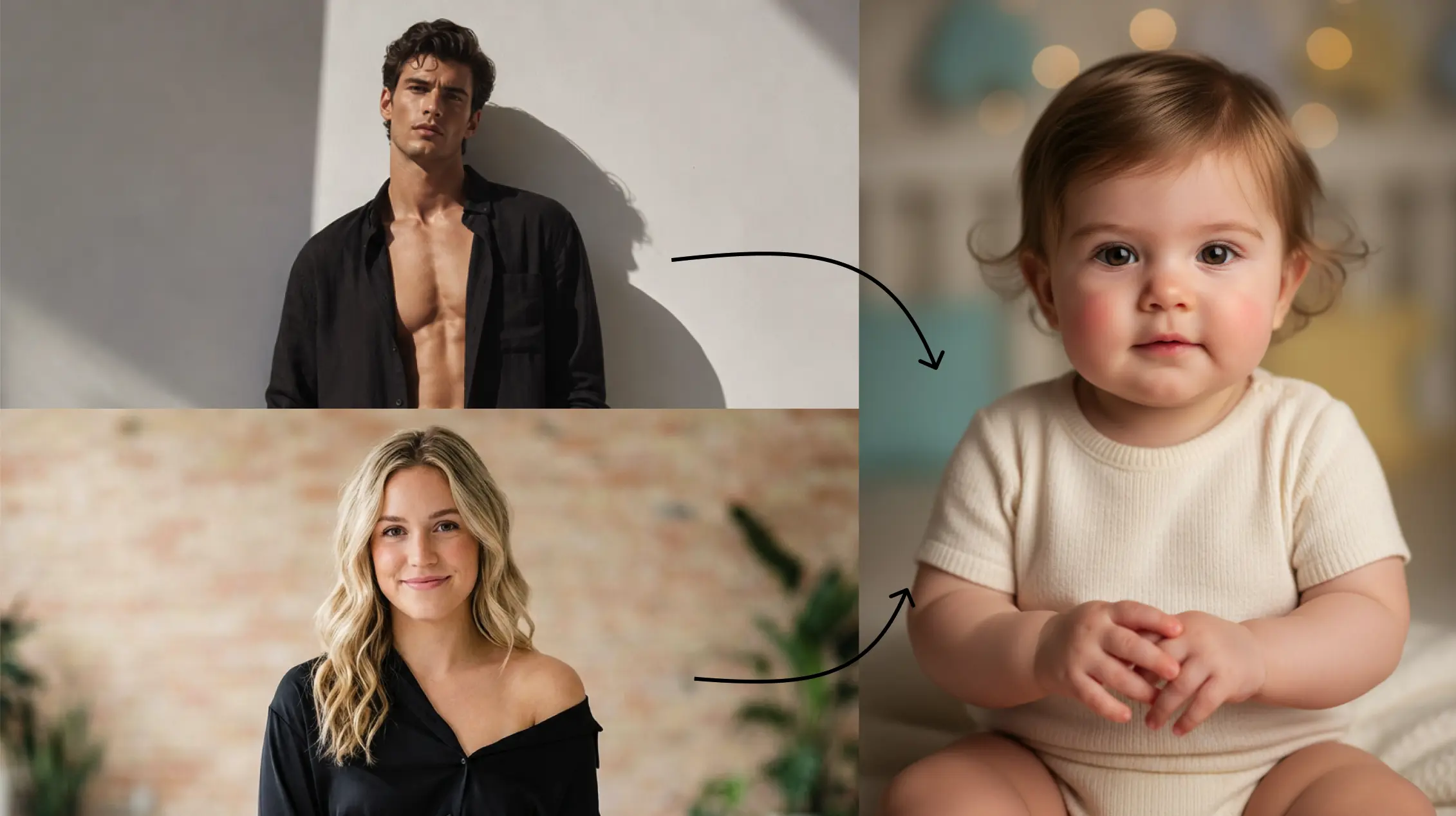 Beispiel AI Baby Generator | Lucer